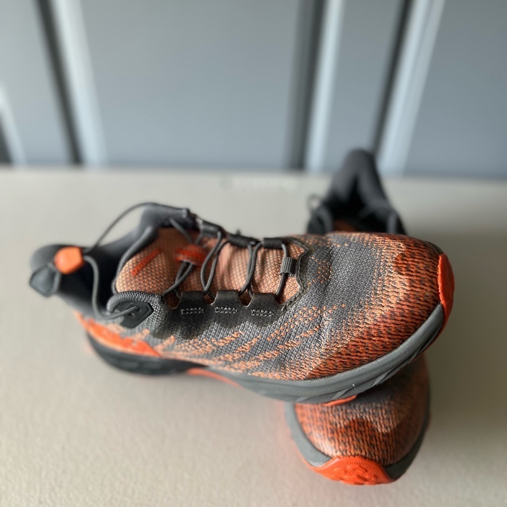Hoka Athletic Shoes - Orange and Gray - Picture 5 of 16